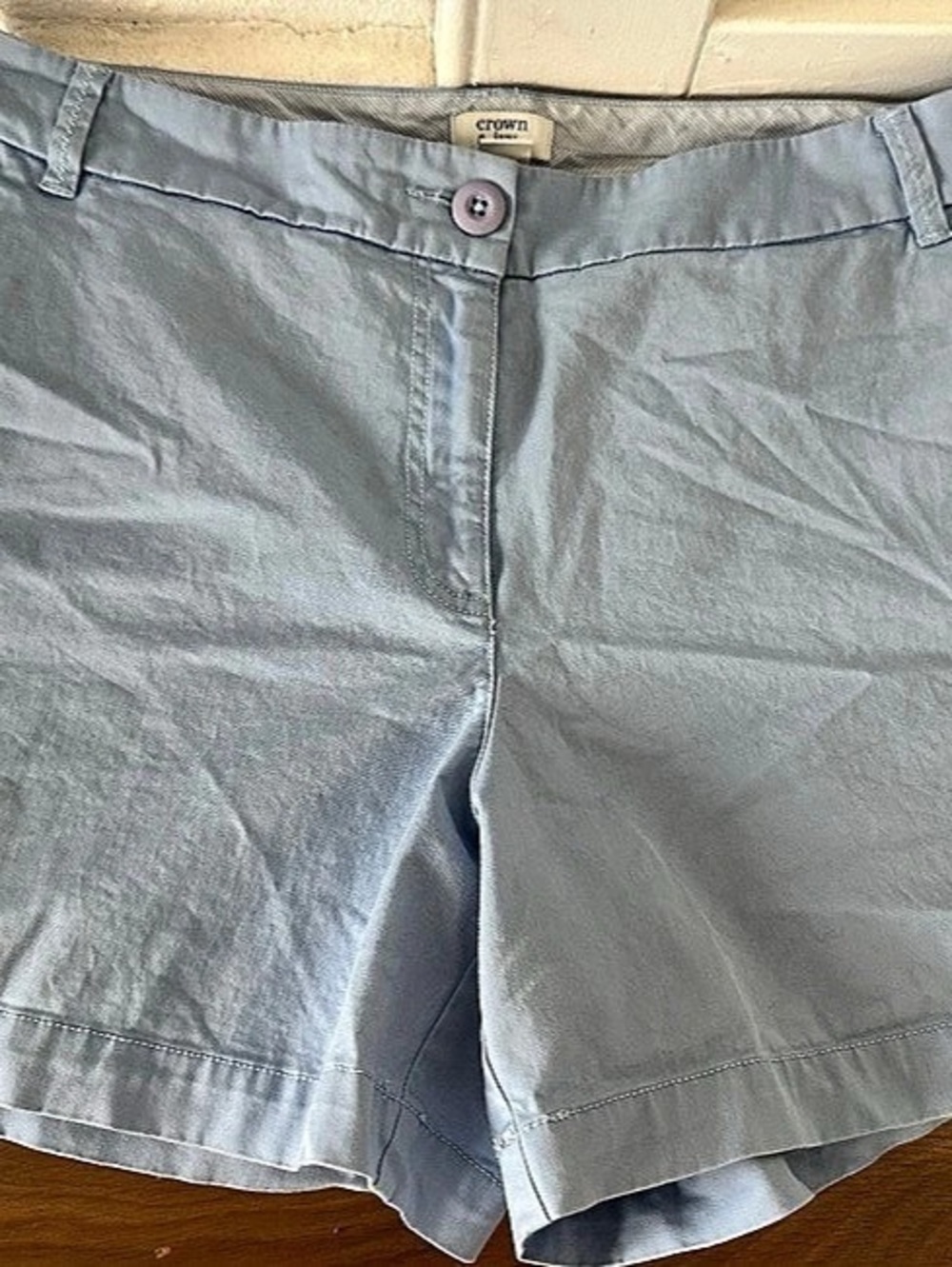 Crown & Ivy Women's Shorts in Blue